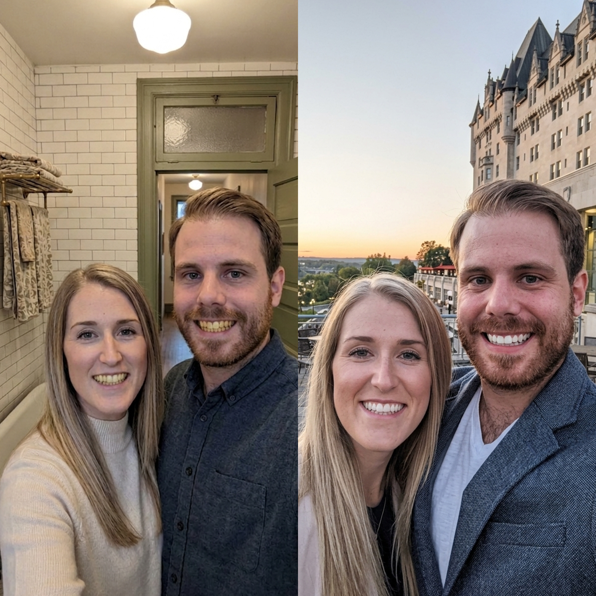 Modern Wellness Journal Facebook ad: The first thing people notice is your smile.