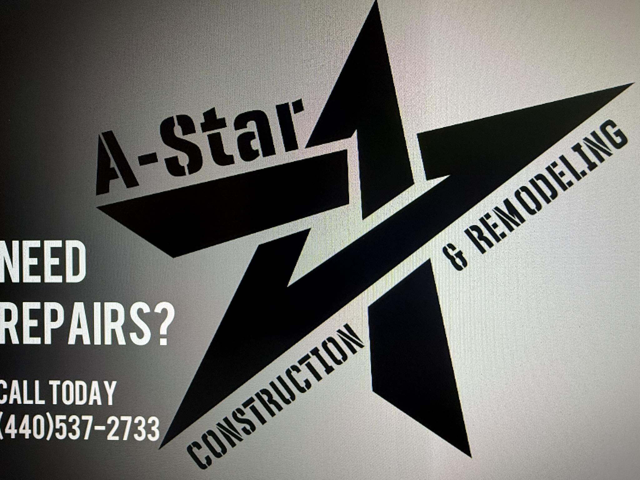 A-Star Construction and Remodeling LLC. Facebook ad: We specialize in all Interior/exterior remodeling as well…
