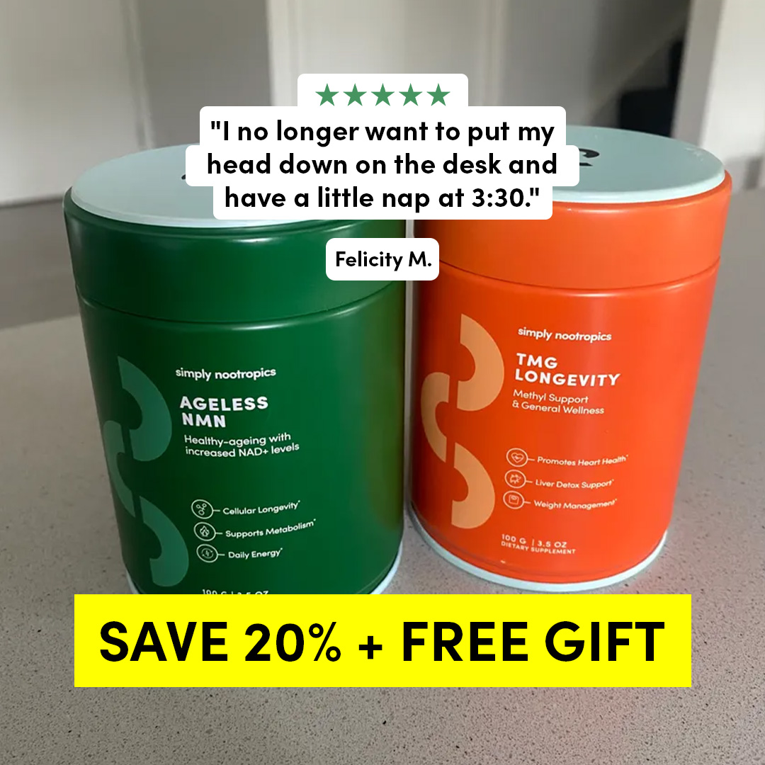 Simply Nootropics Facebook ad