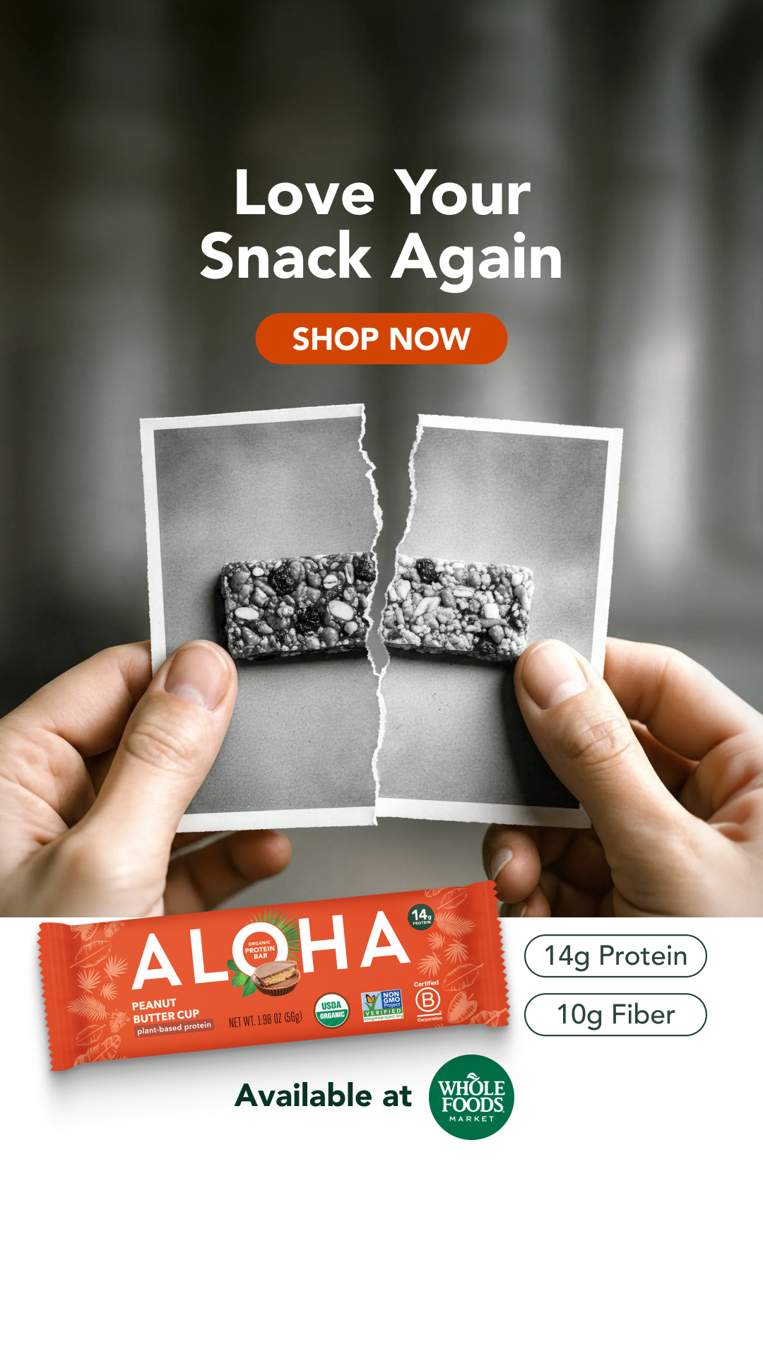 ALOHA Facebook ad
