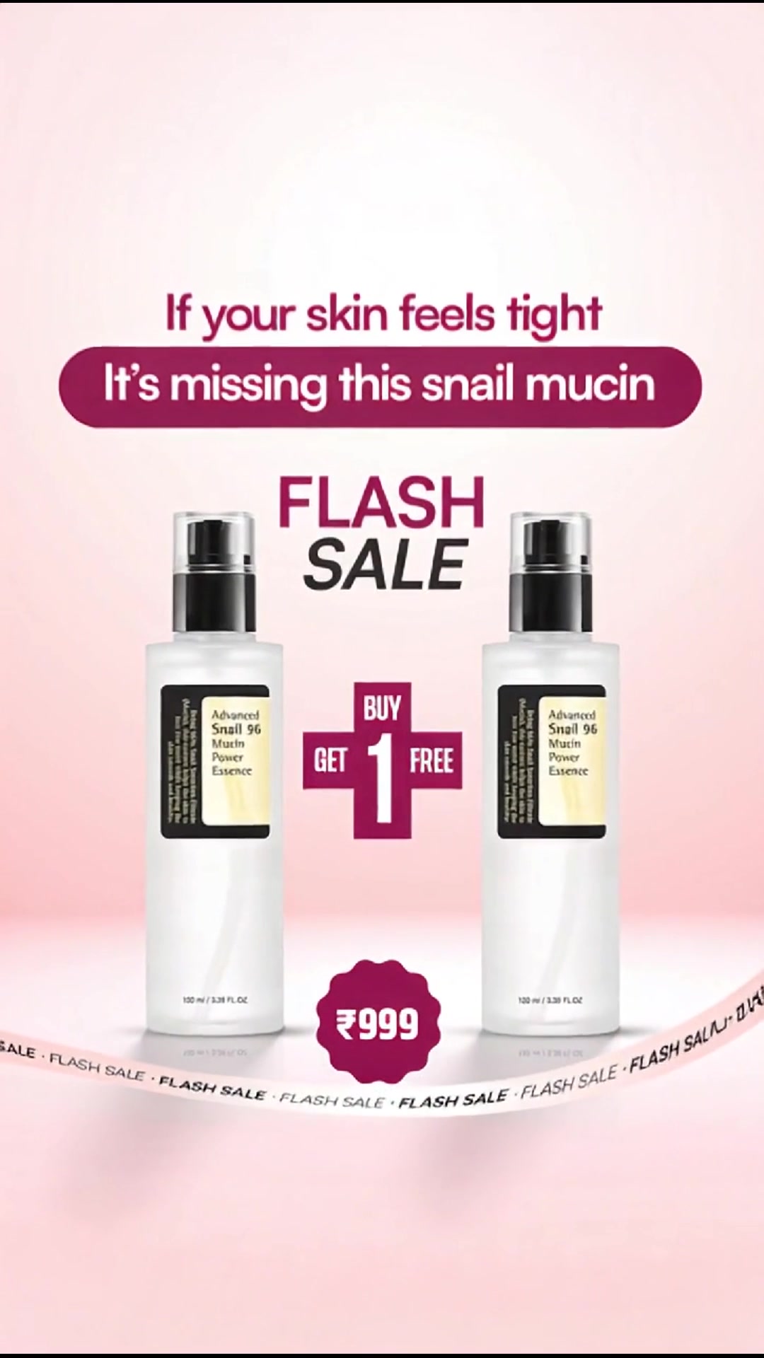 K-Beauty Mucin Facebook ad