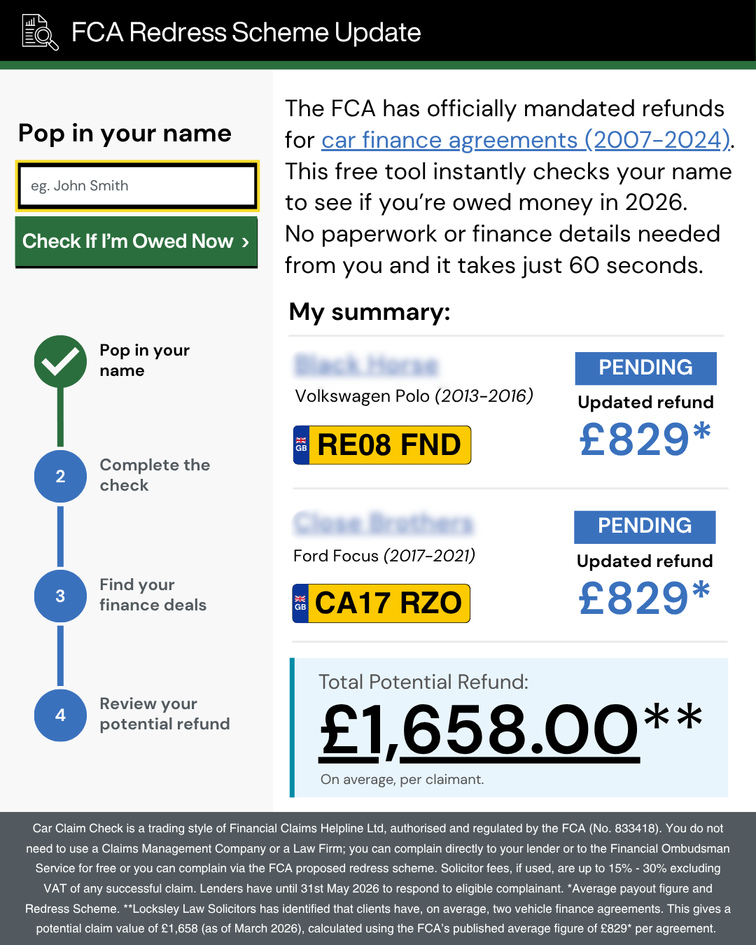 Sarah’s Money Tips Facebook ad