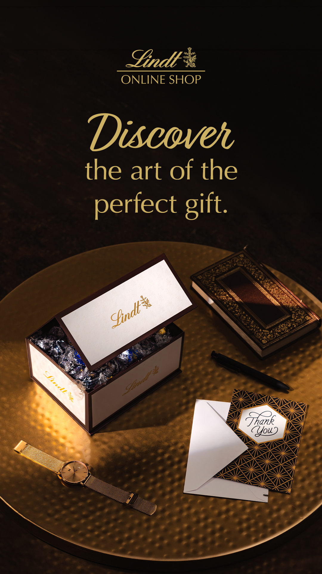 Lindt Facebook ad