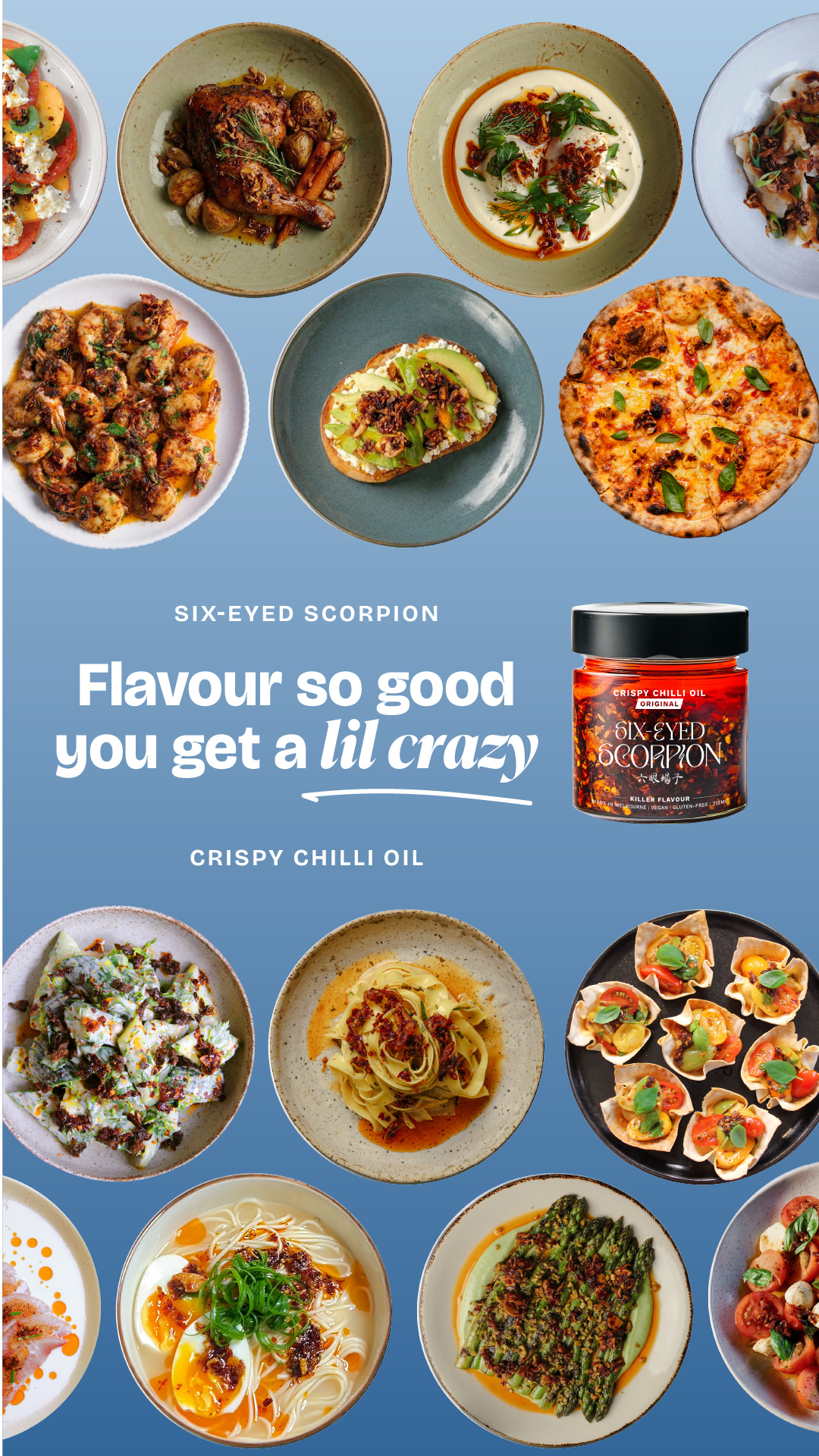 Six-Eyed Scorpion Facebook ad