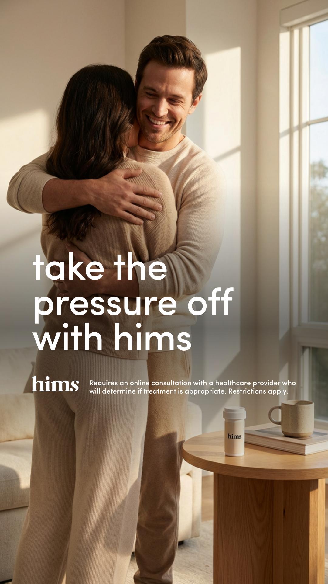 hims Facebook ad