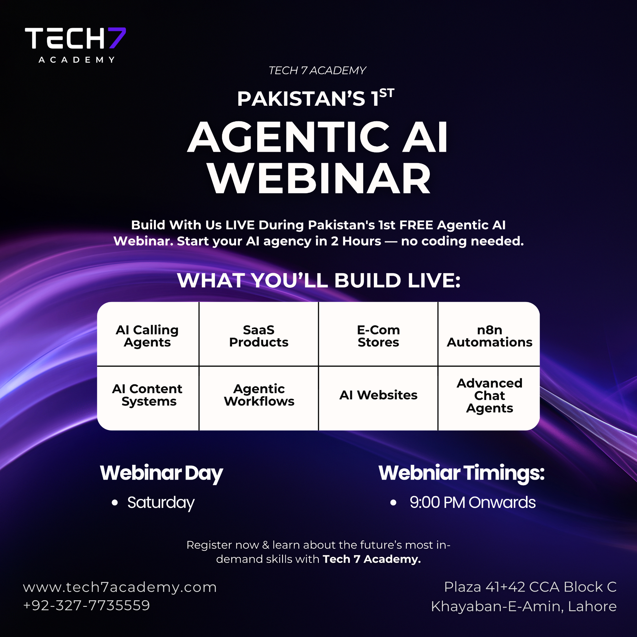 Tech 7 Group Facebook ad
