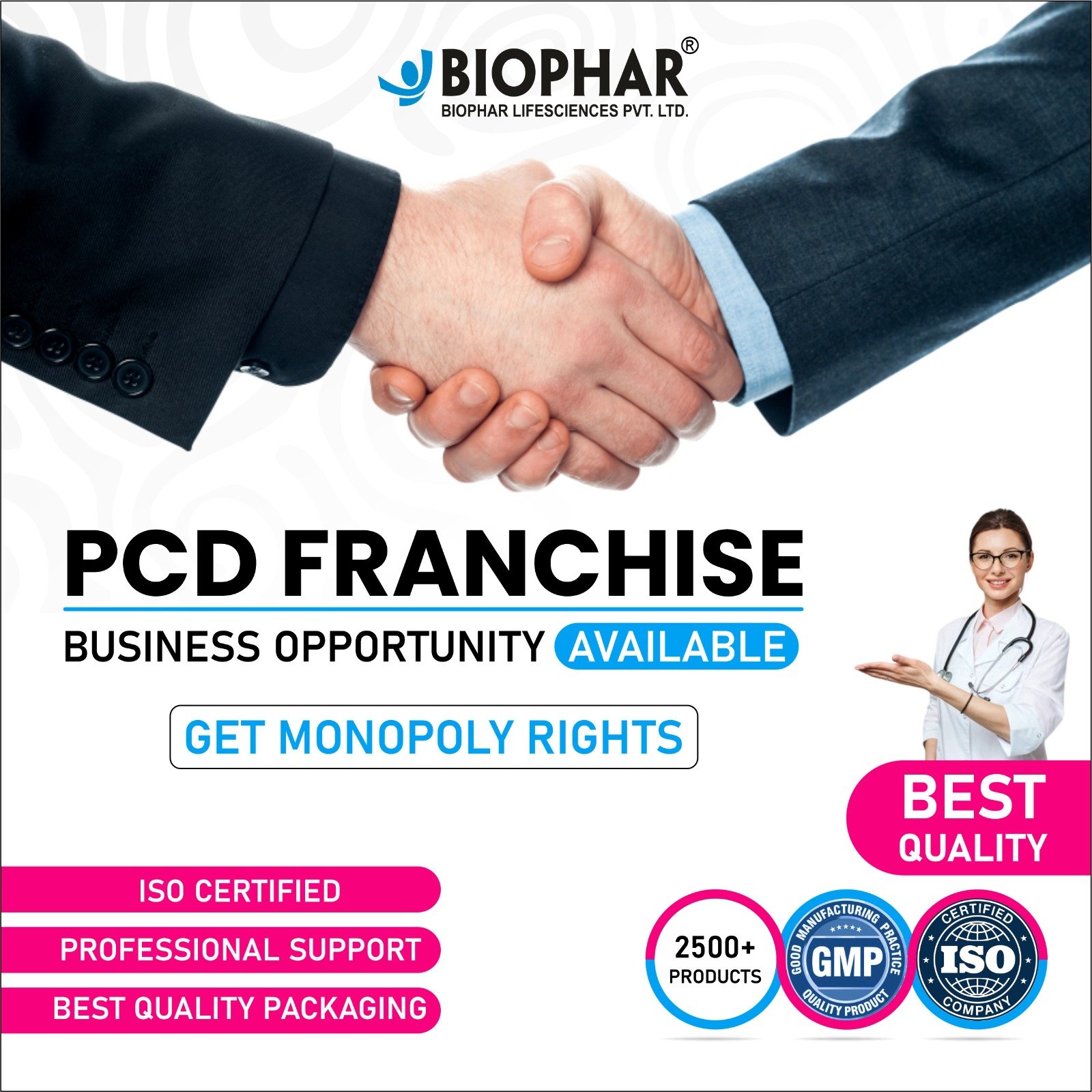 Biophar Lifesciences Pvt. Ltd Facebook ad: Biophar Lifesciences offers a trusted & profitable PCD…