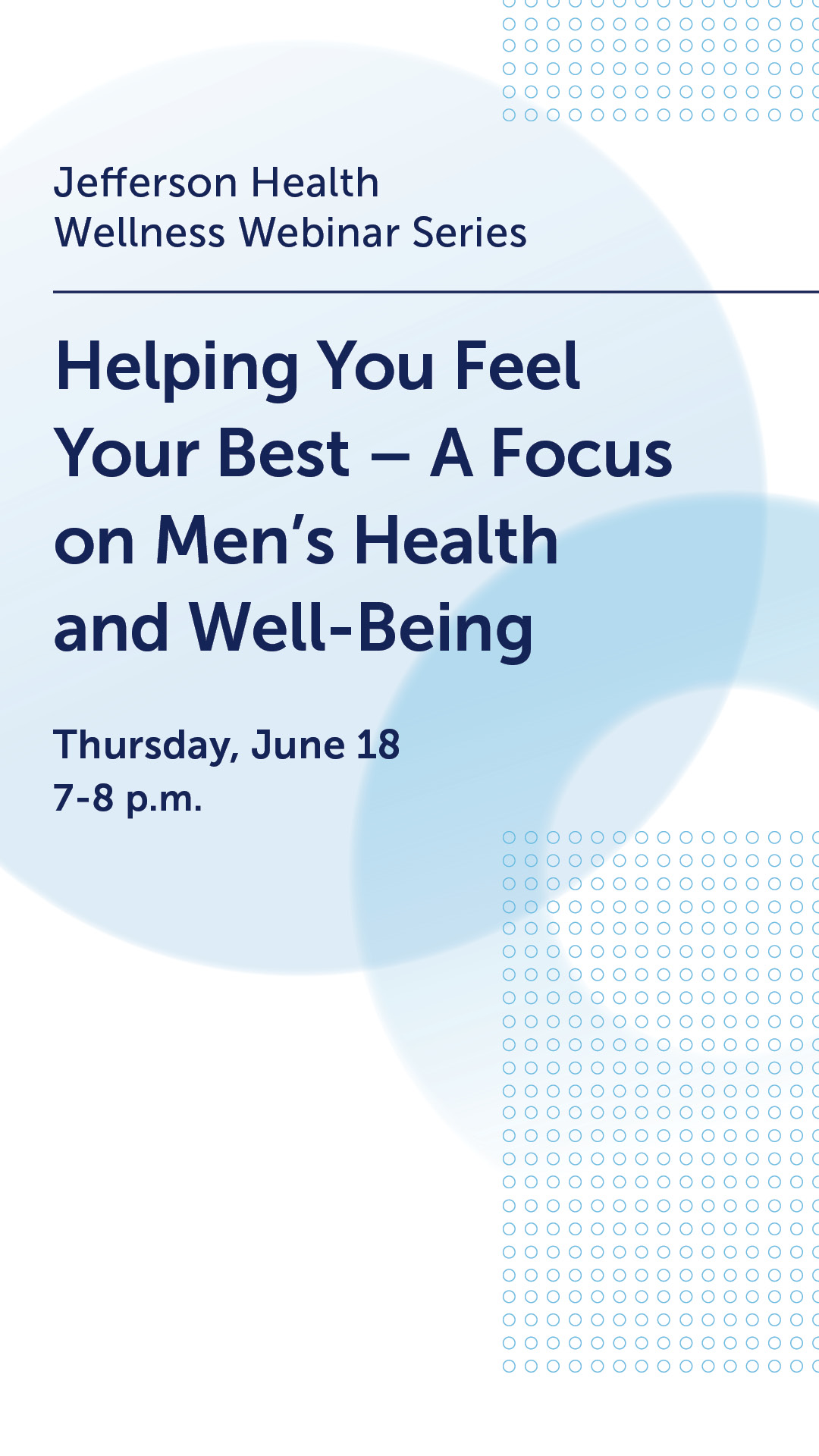 Jefferson Health Facebook ad