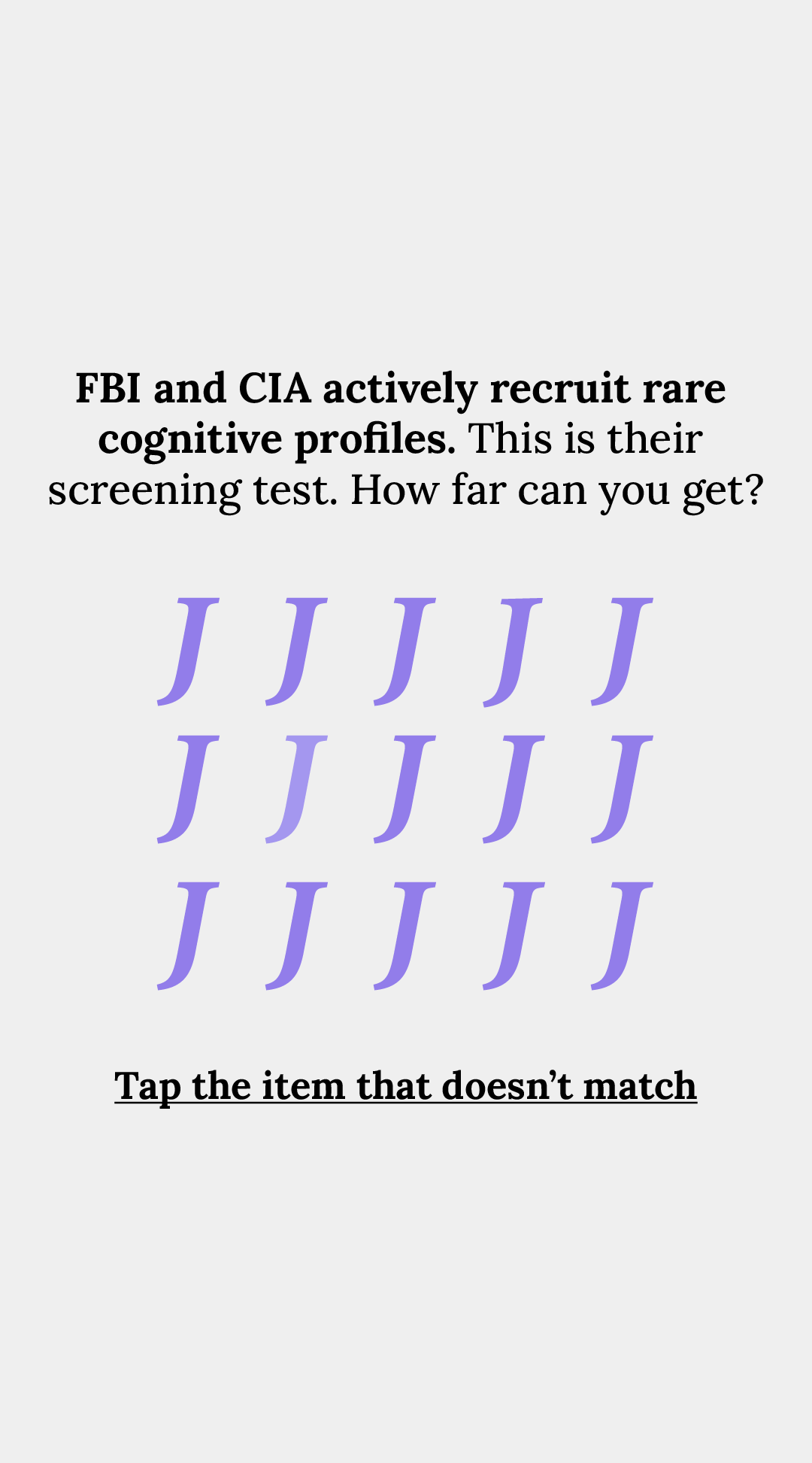 Brain Health Check Facebook ad