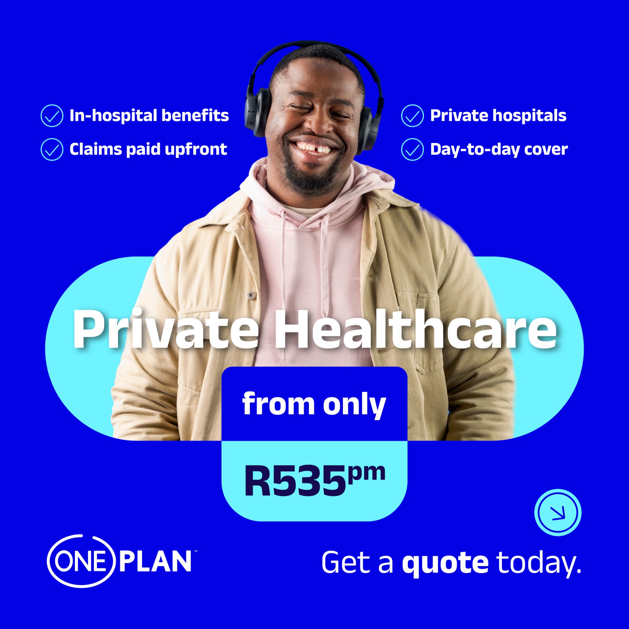 Oneplan Health Insurance Facebook ad