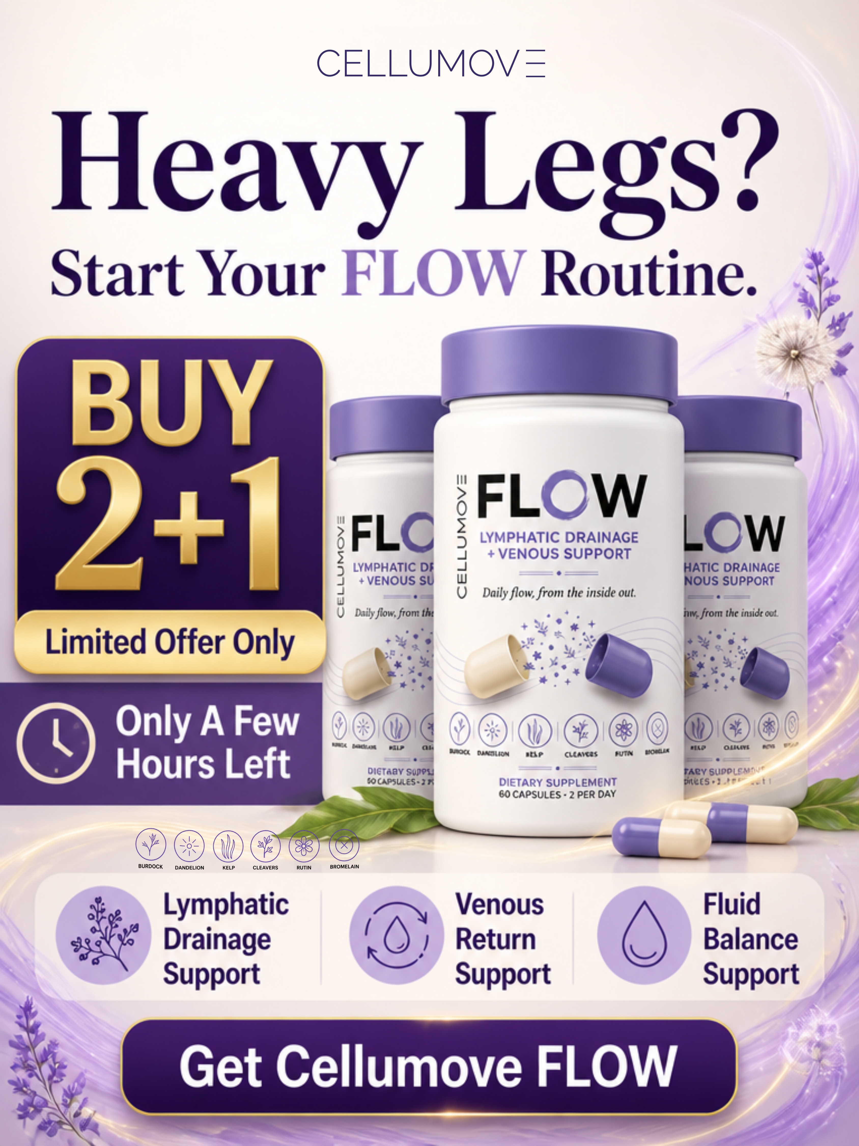 Cellumove Fitwear Facebook ad: Support Smoother-Looking Legs From Within