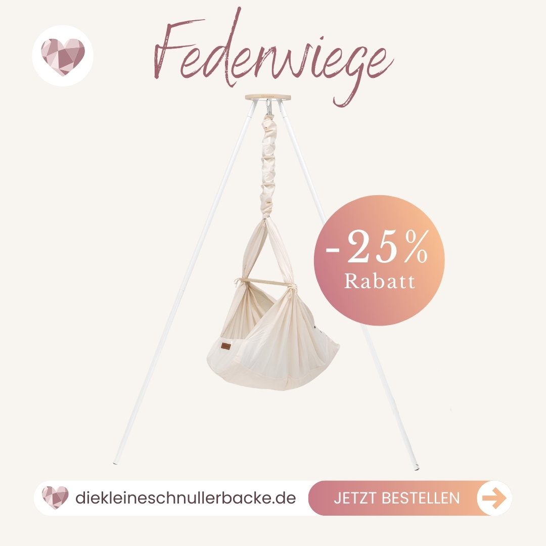 Die kleine Schnullerbacke Facebook ad: Mehr Schlaf für Dein Baby, mehr Ruhe für Dich