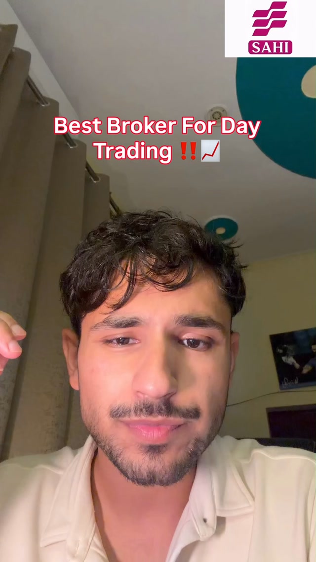 Sahi Trading App Facebook ad: One of the Best Broker for Day Trading.