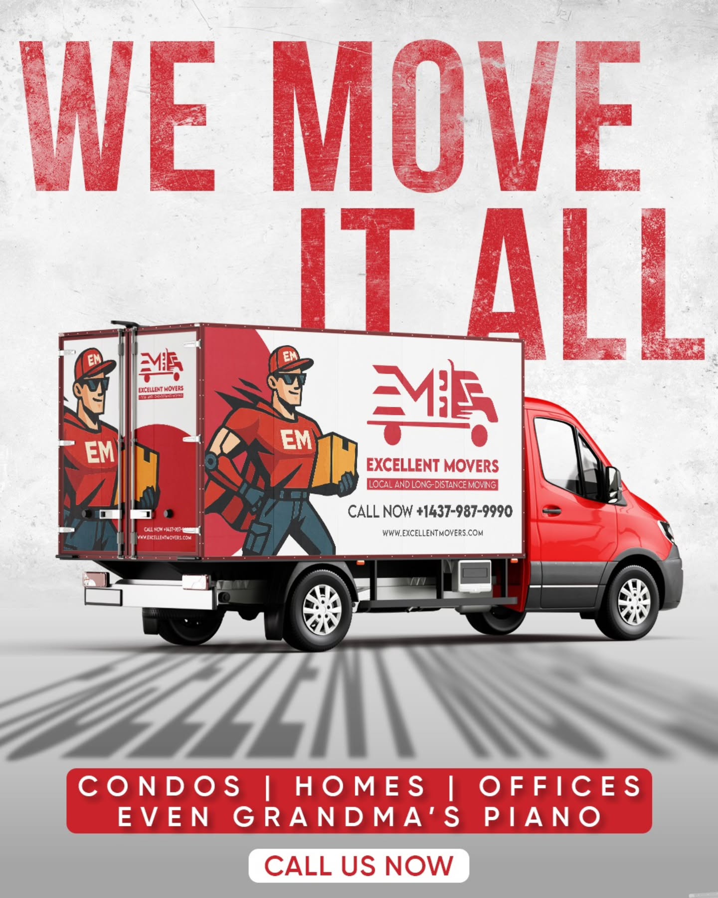 Excellent Movers Facebook ad