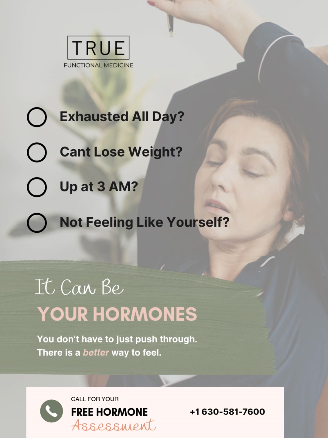 True Functional Medicine Facebook ad: You don’t feel like yourself anymore… and no one has real…