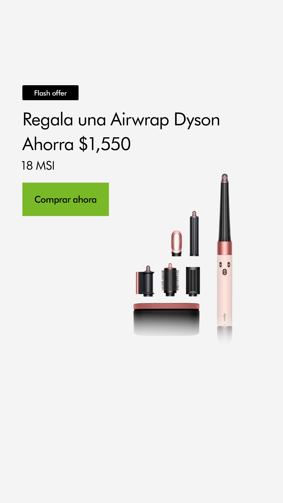 Dyson Facebook ad from Jan 23, 2026