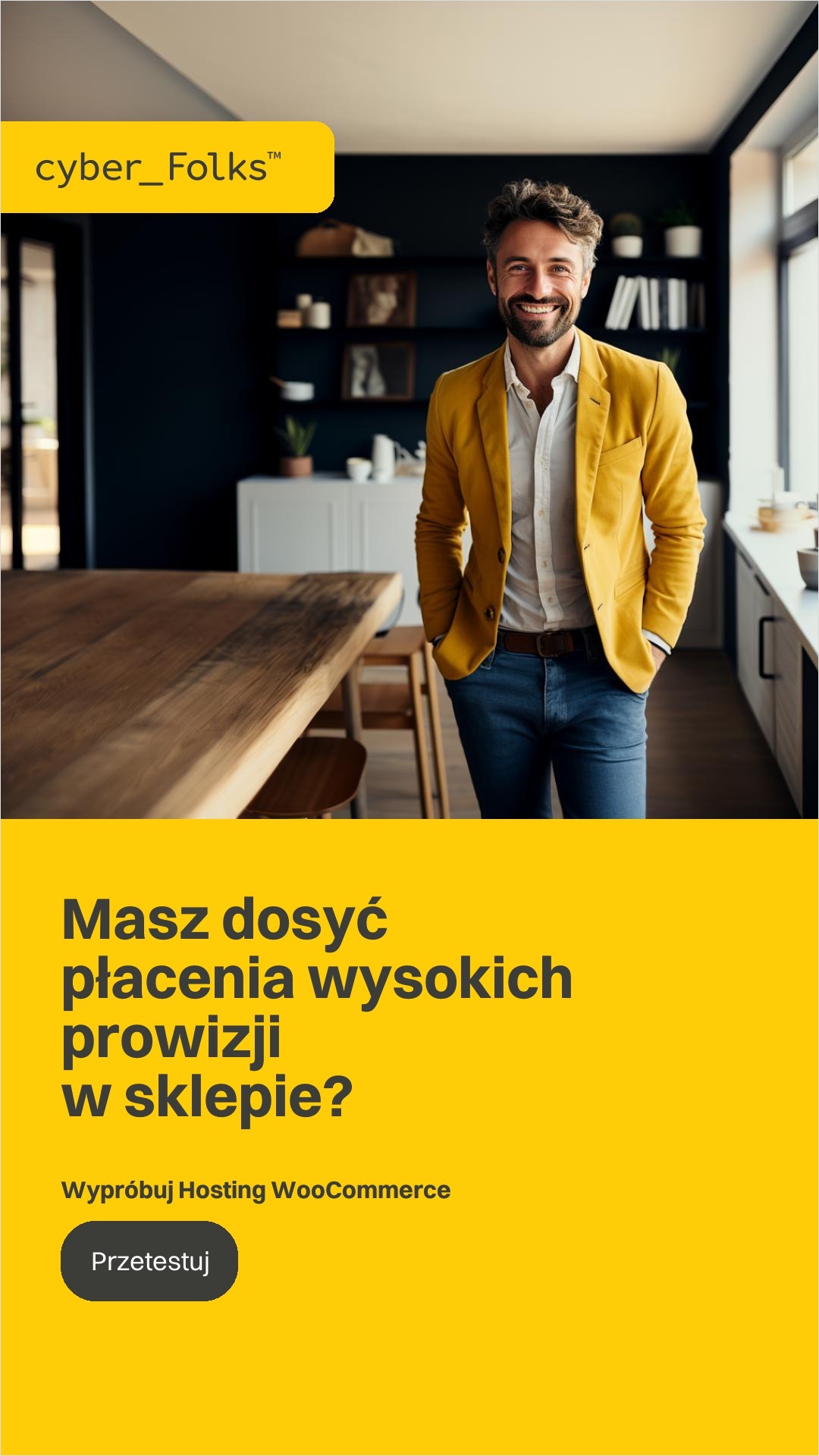cyberFolks.pl Facebook ad