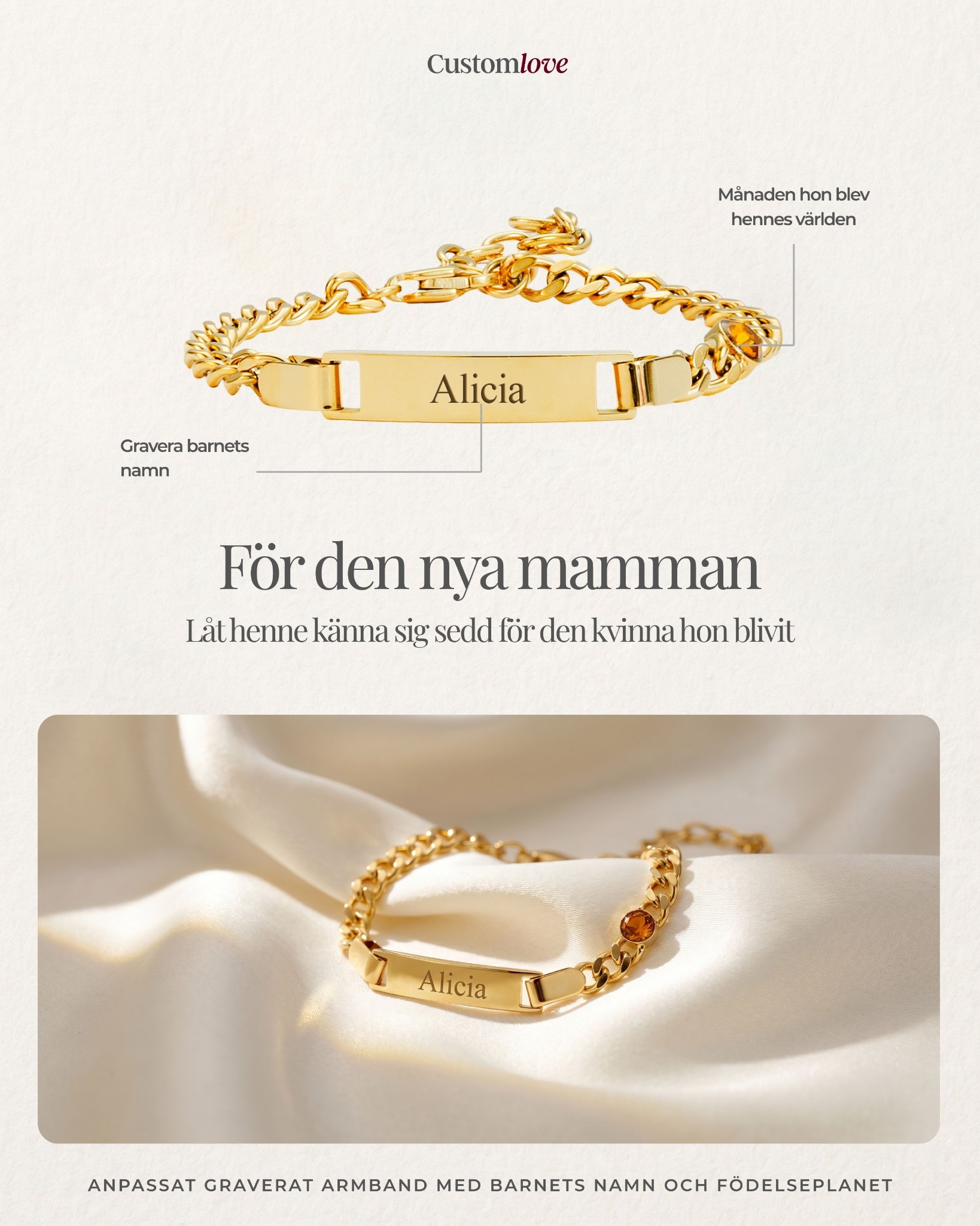 Customlove Facebook ad
