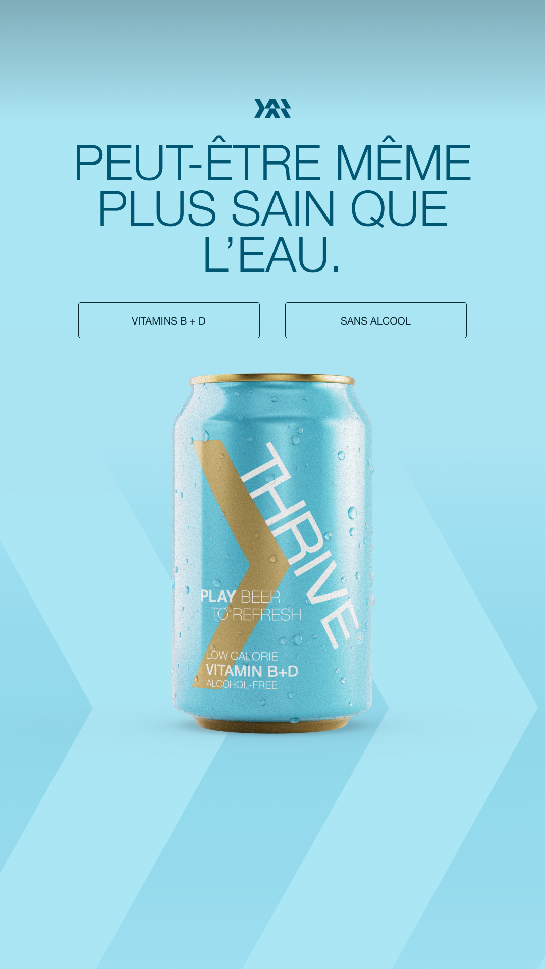 Thrive Beer Facebook ad