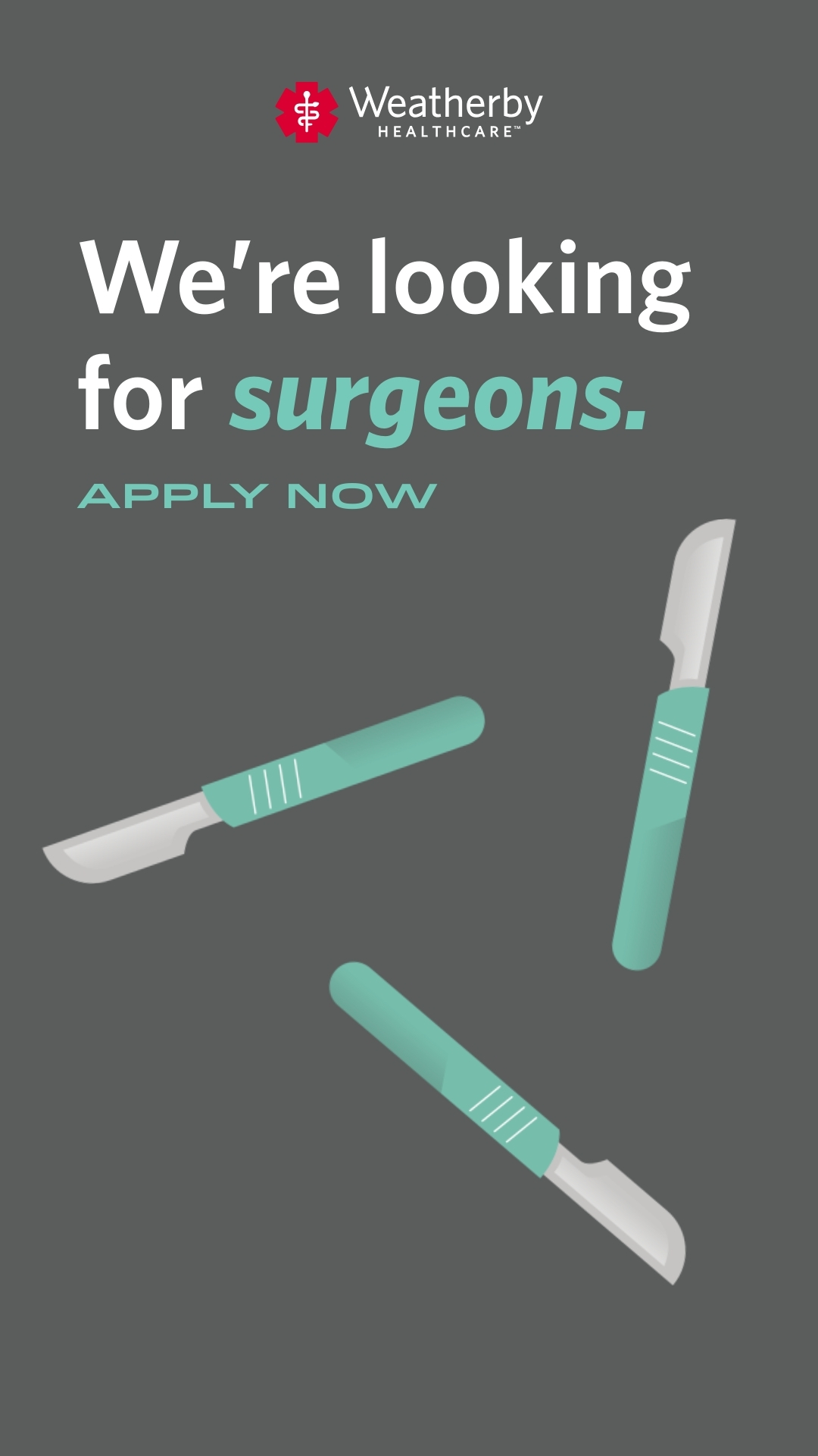 Weatherby Healthcare Facebook ad
