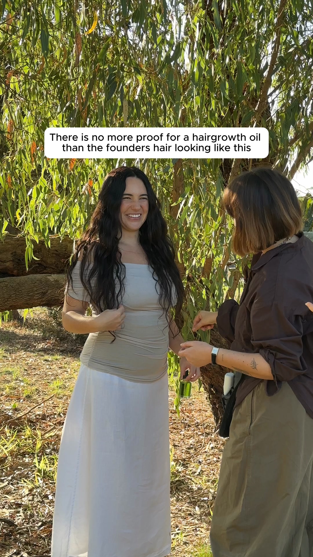 HINU Facebook ad: Begin Your Hair Journey Today.