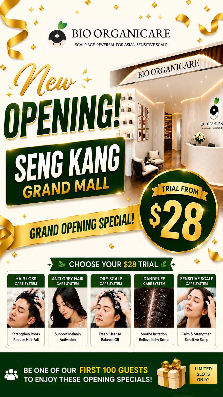 Bio Organicare Hair Care Centre Facebook ad from Jul 7, 2026
