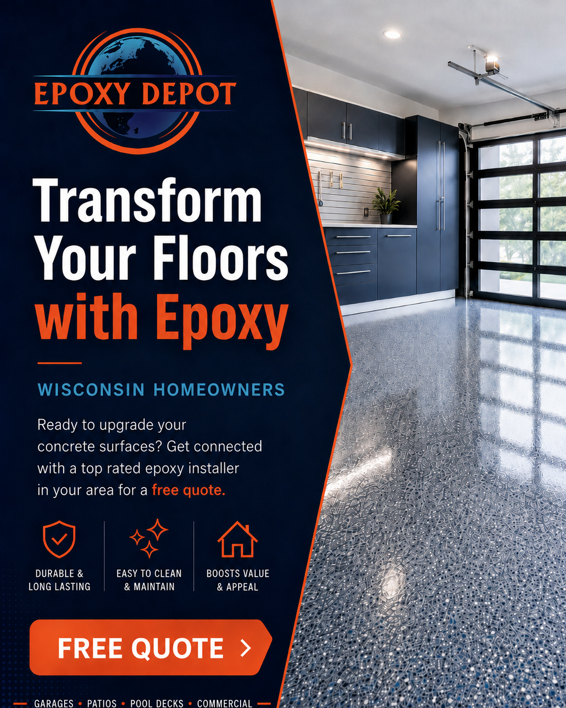 Epoxy Depot Facebook ad