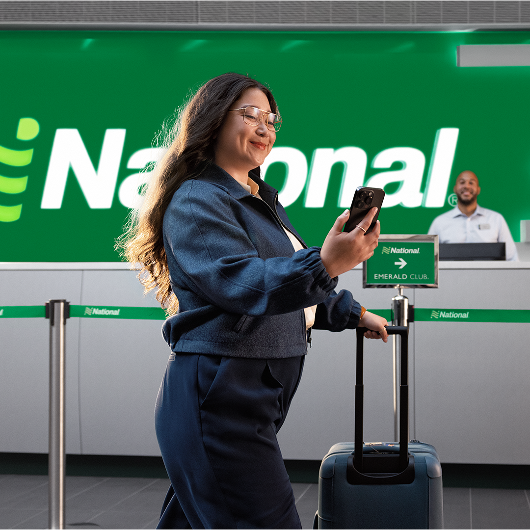 National Car Rental Facebook ad