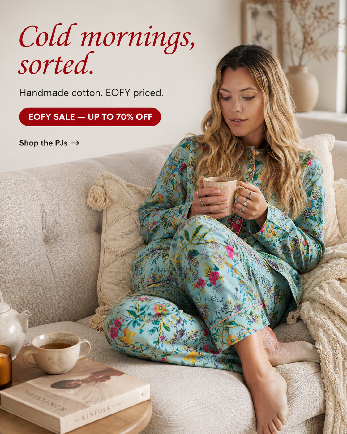 Linen Connections Facebook ad