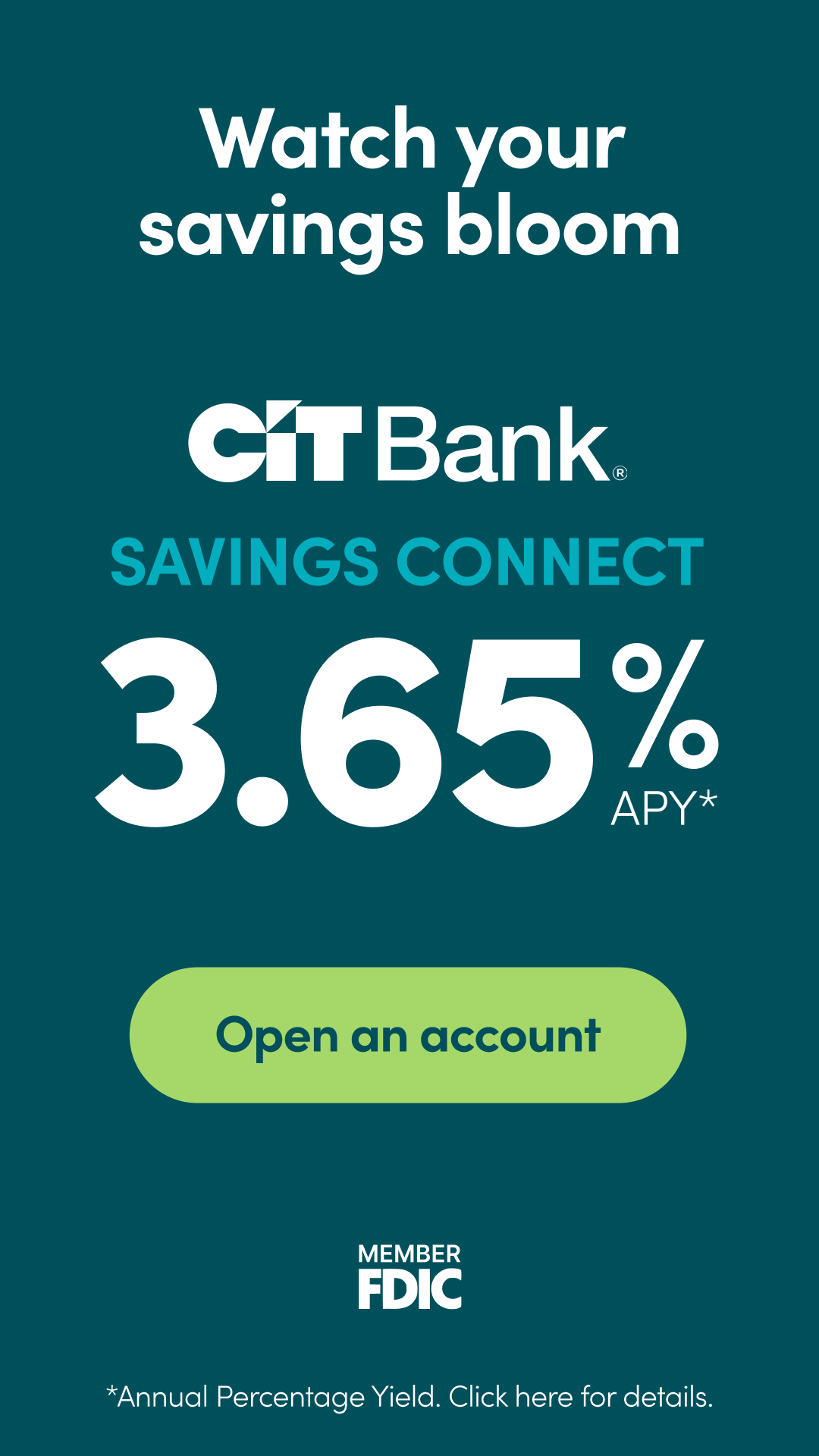 CIT Bank Facebook ad