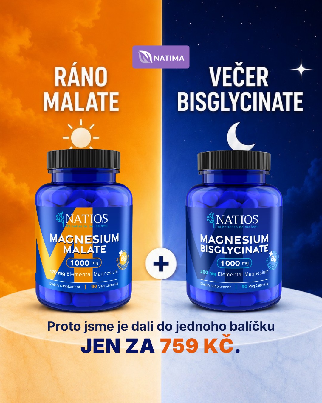 Natima Facebook ad: Magnesium se slevou 10 %