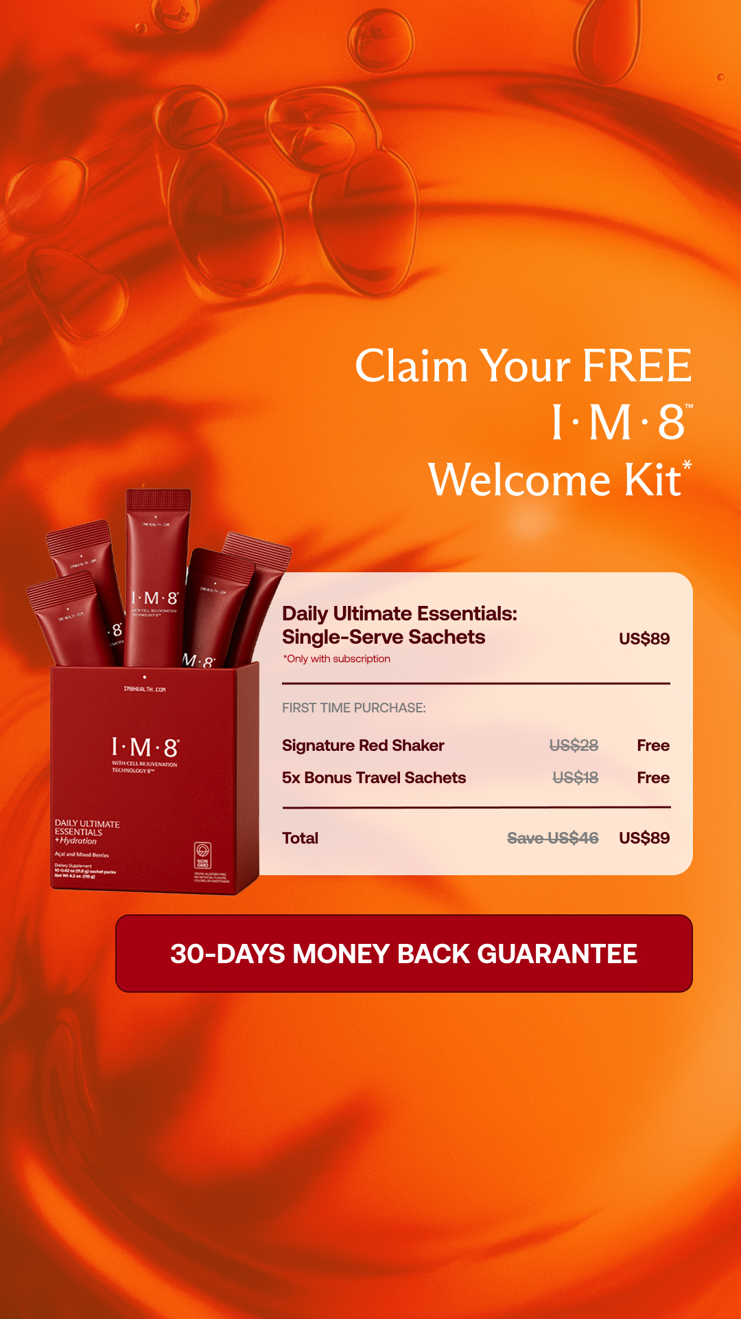 IM8 Health Facebook ad