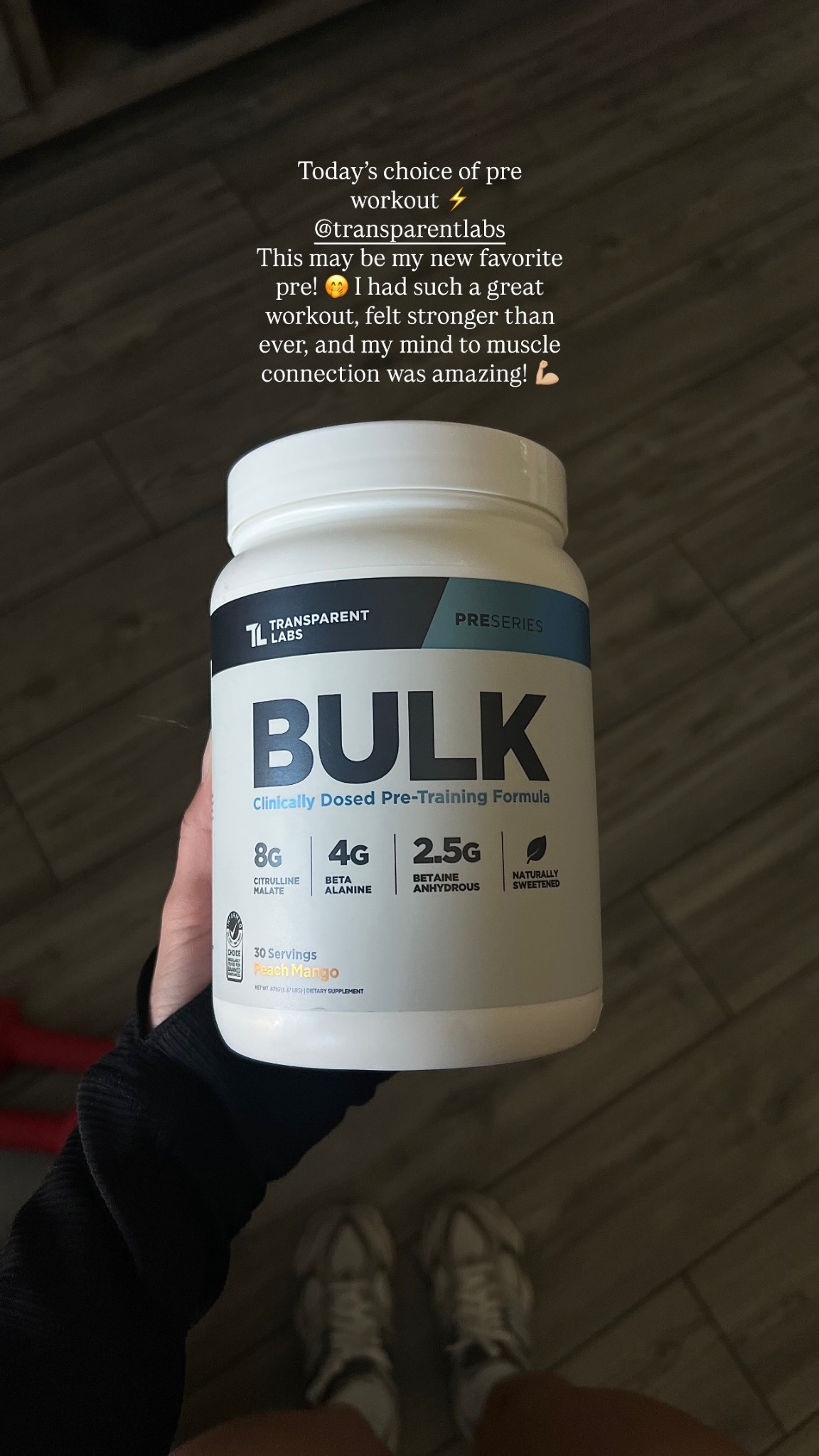 Transparent Labs Facebook ad