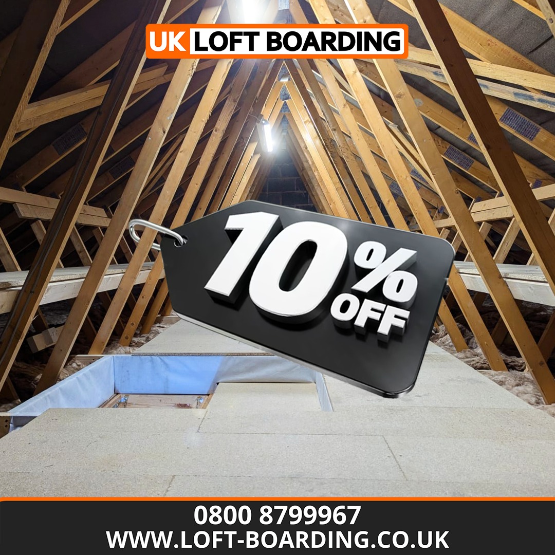 UK Loft Boarding Ltd Facebook ad: UK Loft Boarding - Expert Loft Storage Solutions