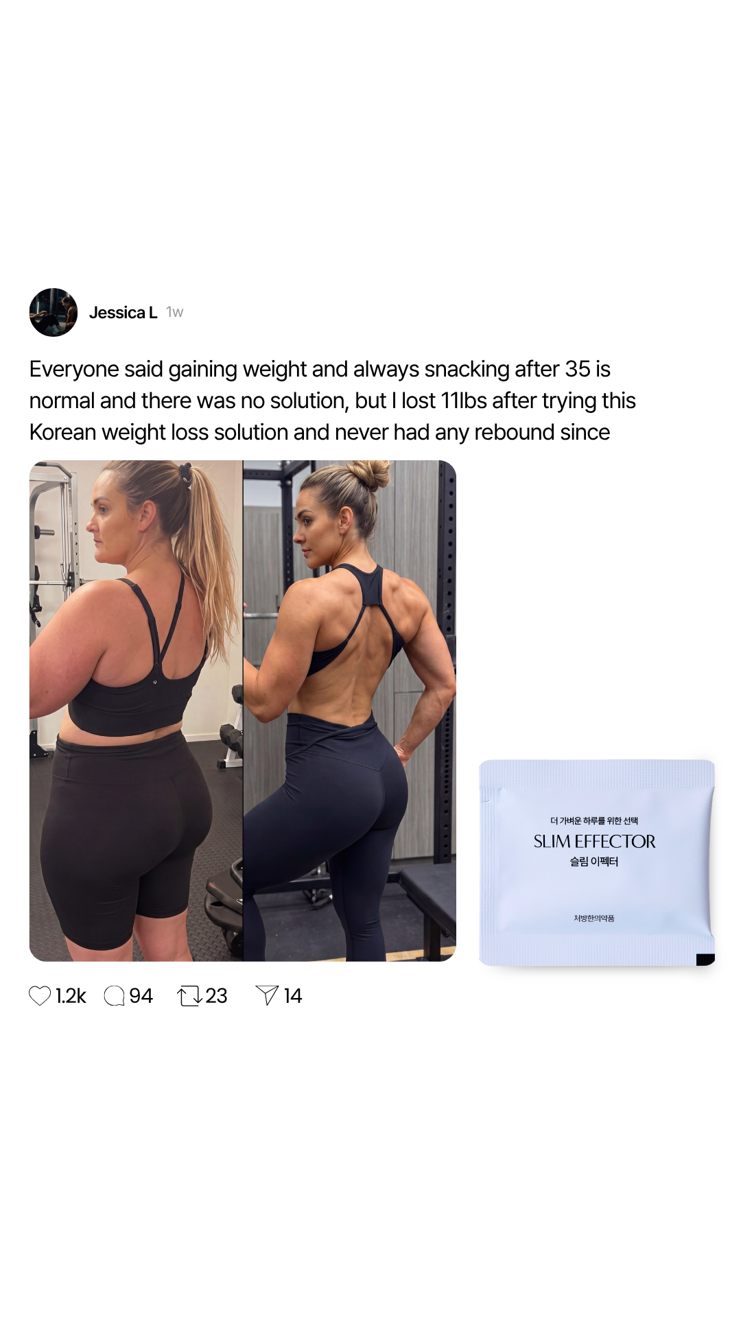 Vyneherb Facebook ad