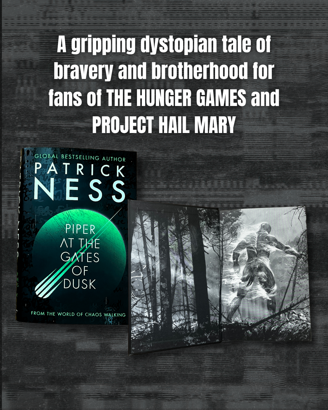 Candlewick Press Facebook ad: For fans of Andy Weir and Frank Herbert