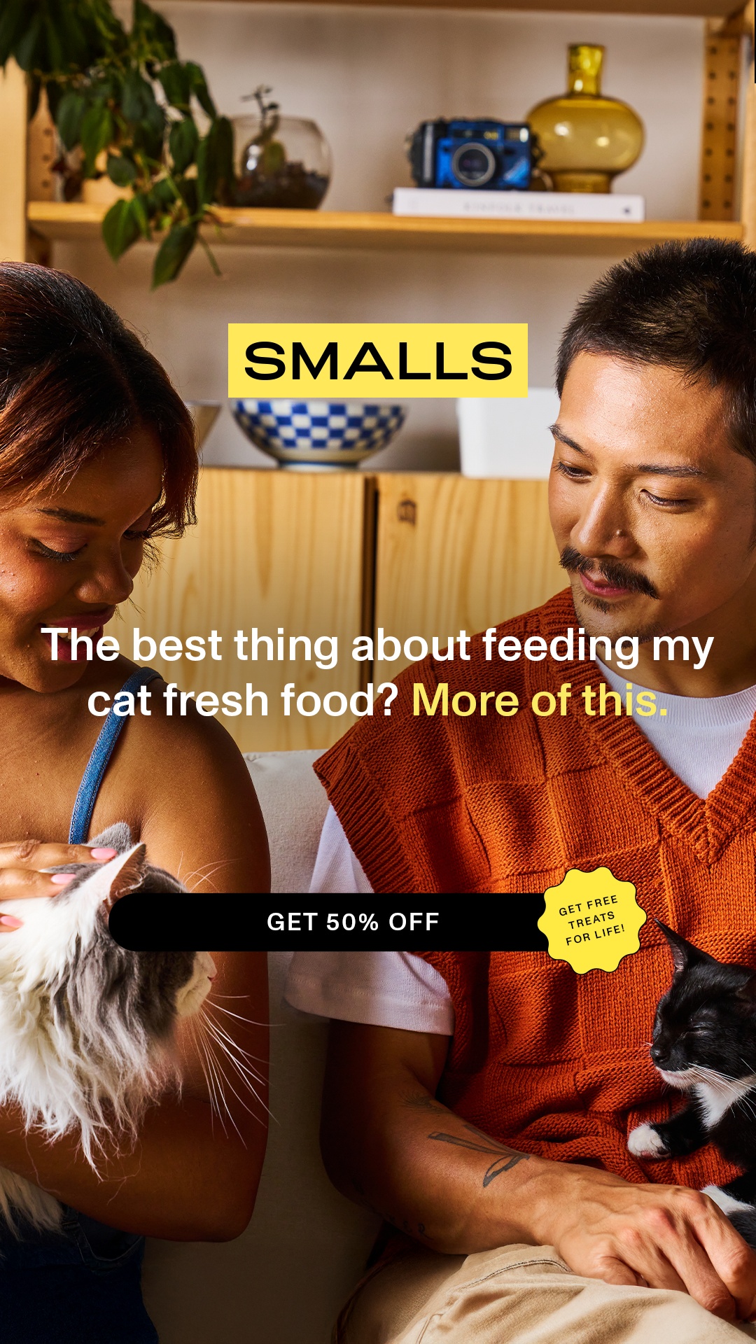 Smalls Facebook ad