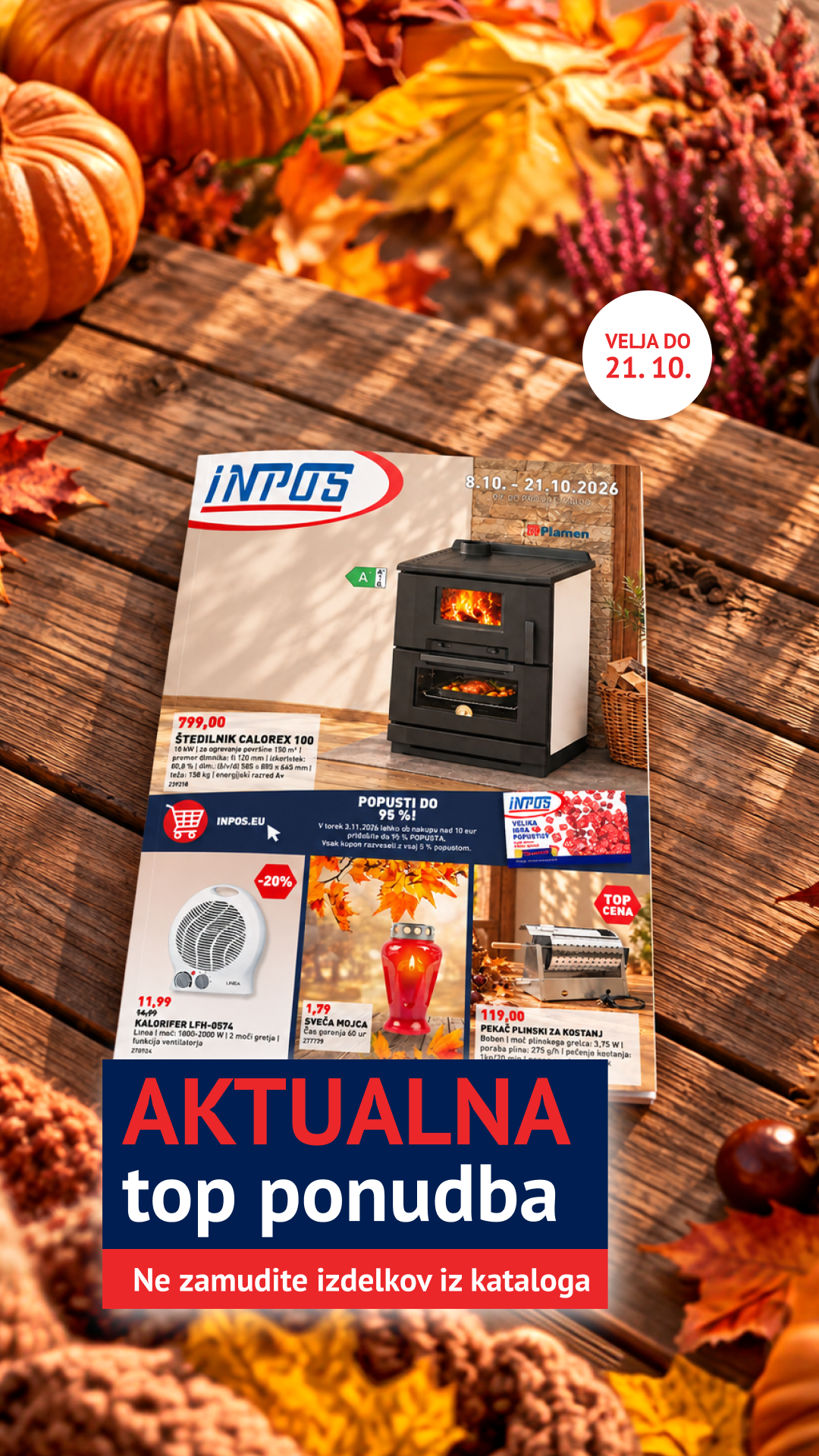 Inpos Facebook ad: Inpos katalog - oktober