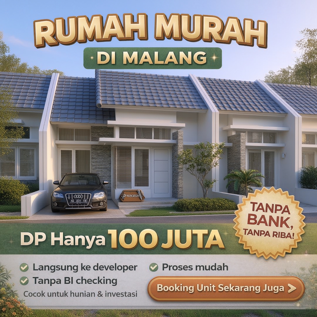 PT Oma Syariah Facebook ad: Punya DP Rp100 Juta? Miliki Rumah Tanpa Bank!