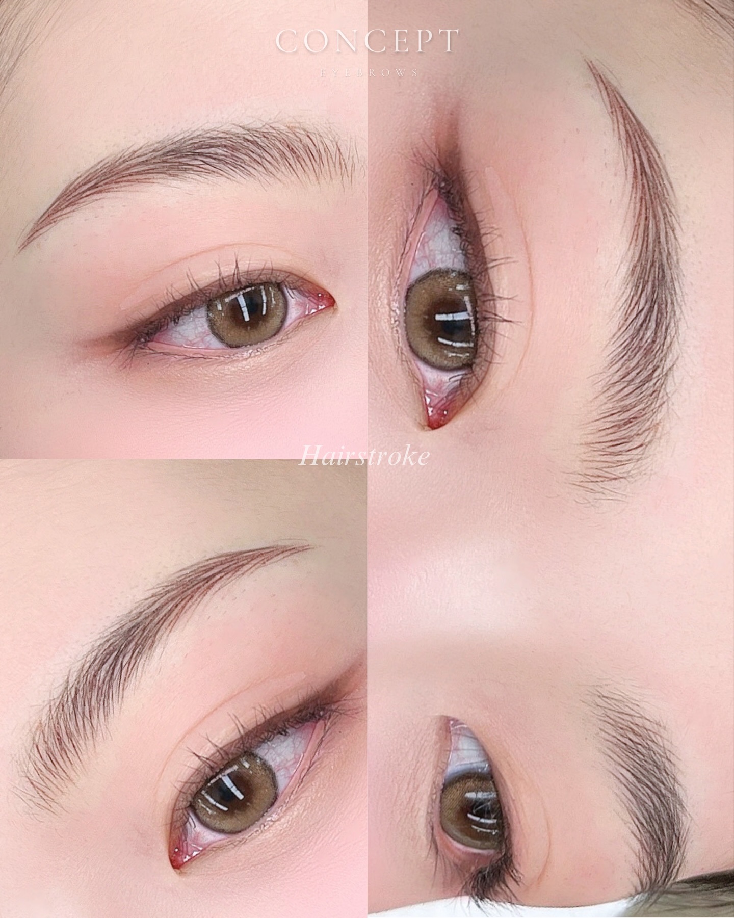 Concept eyebrows Facebook ad