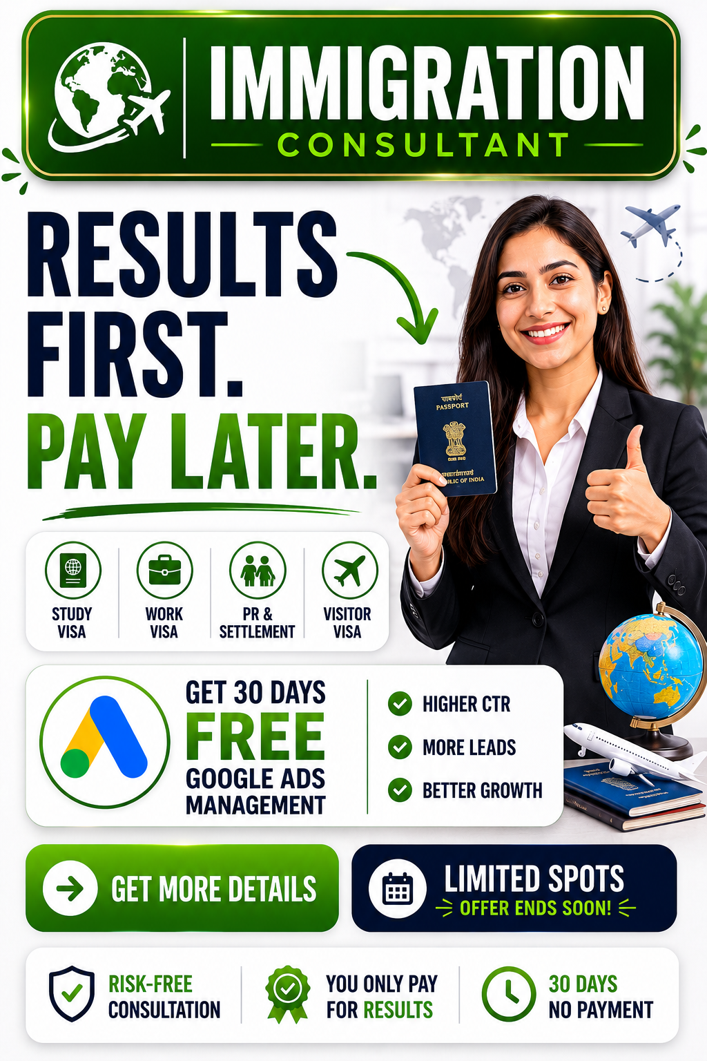 GrowyourAds.shop Facebook ad: 30 Days Free Google Ads Management