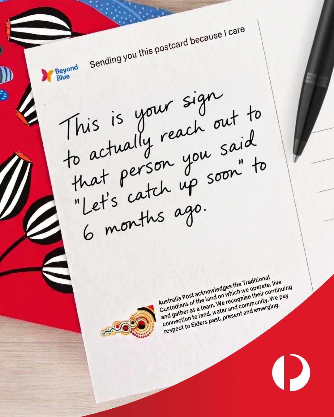 Australia Post Facebook ad