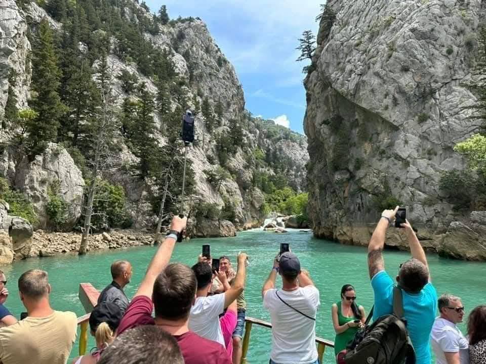 Turkiye Regional Tour Services Facebook ad: Afternoon Green Canyon & Zoo & Manavgat Waterfall…