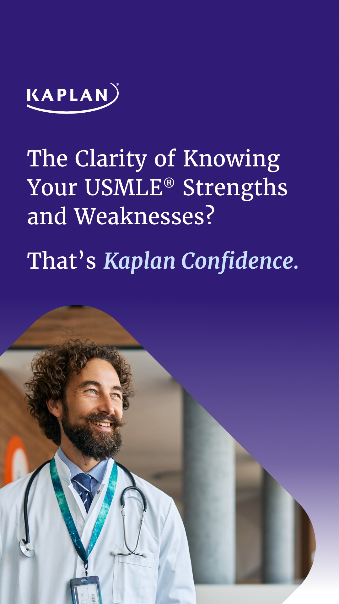 Kaplan Health Facebook ad