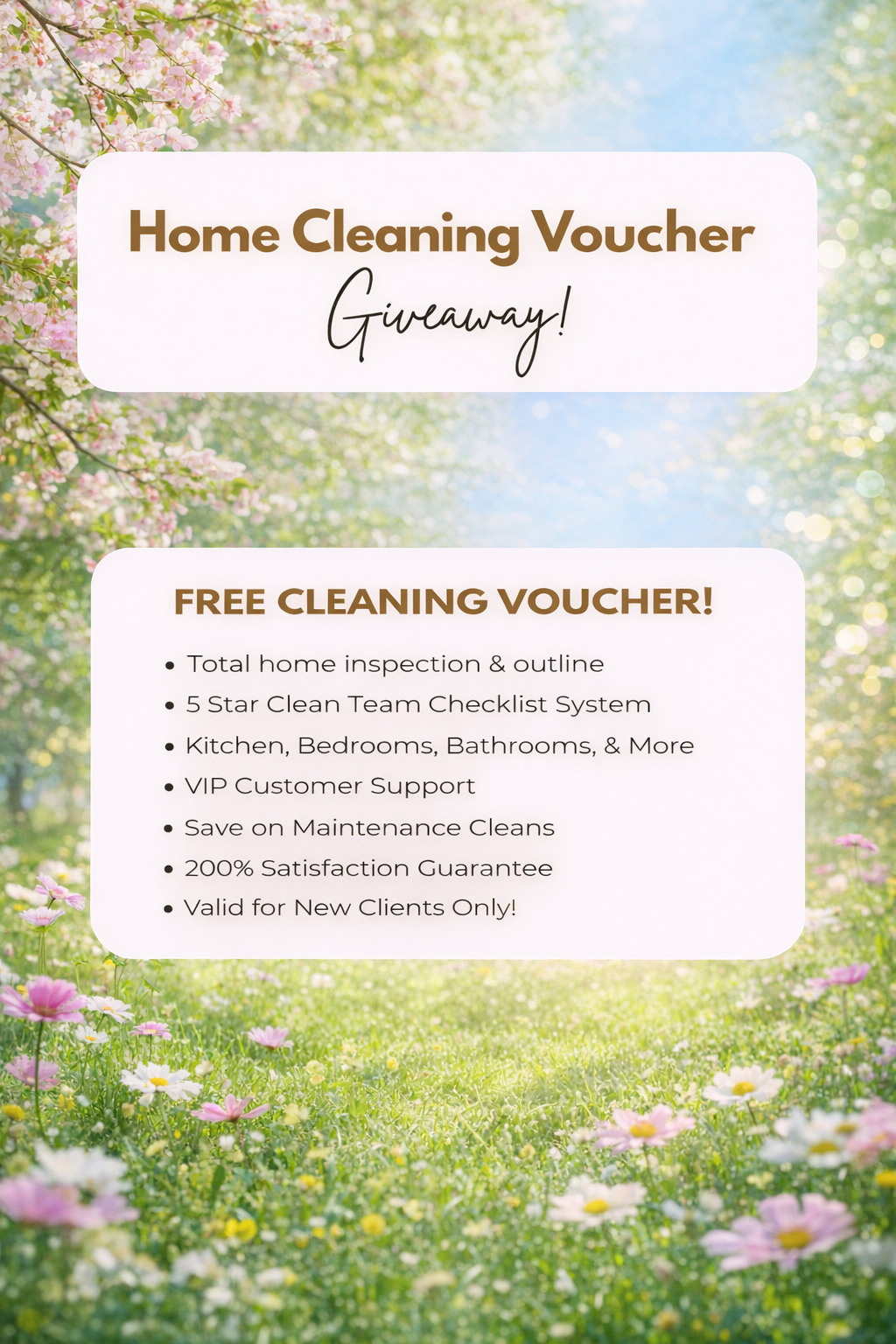 Utah EverBright Cleaning Facebook ad