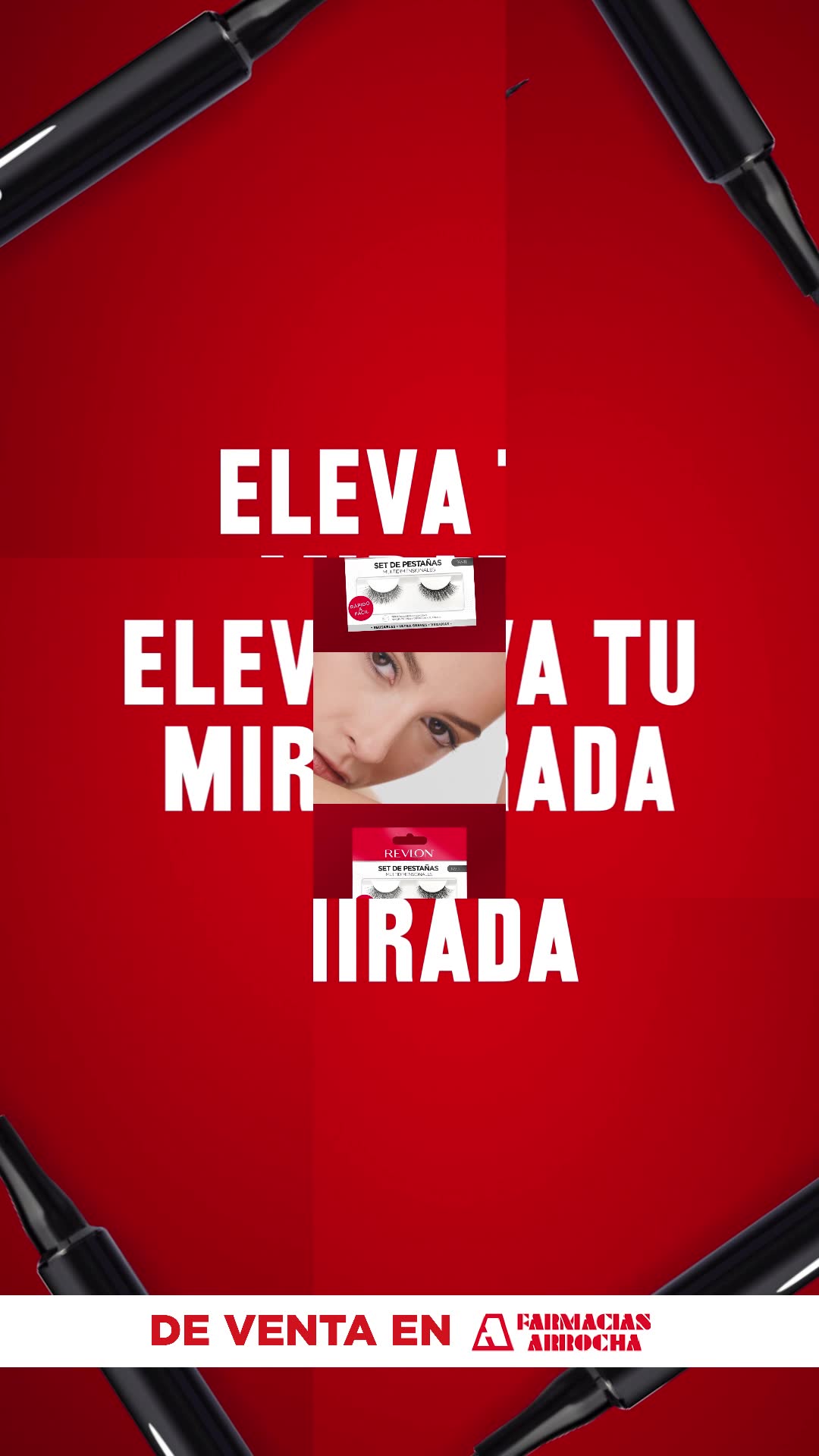 Revlon Cuidado Personal Facebook ad: Haz que tus pestañas hablen por ti con…