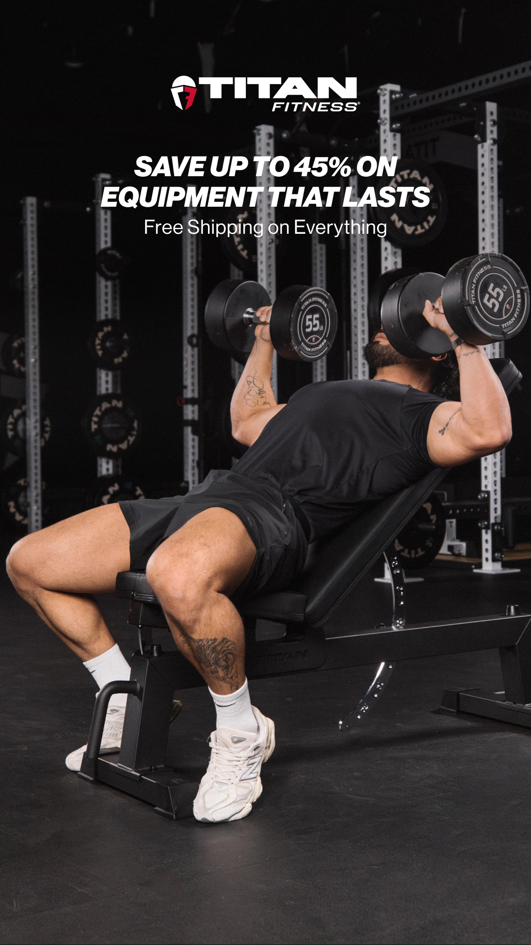 Titan Fitness Facebook ad