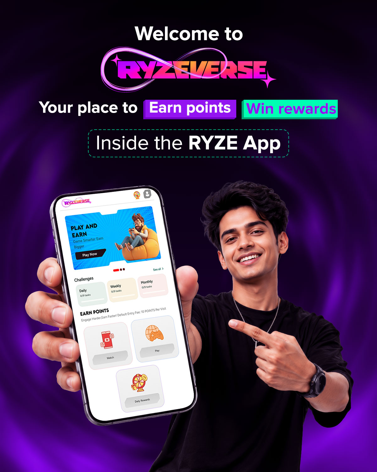 RYZE Live Facebook ad