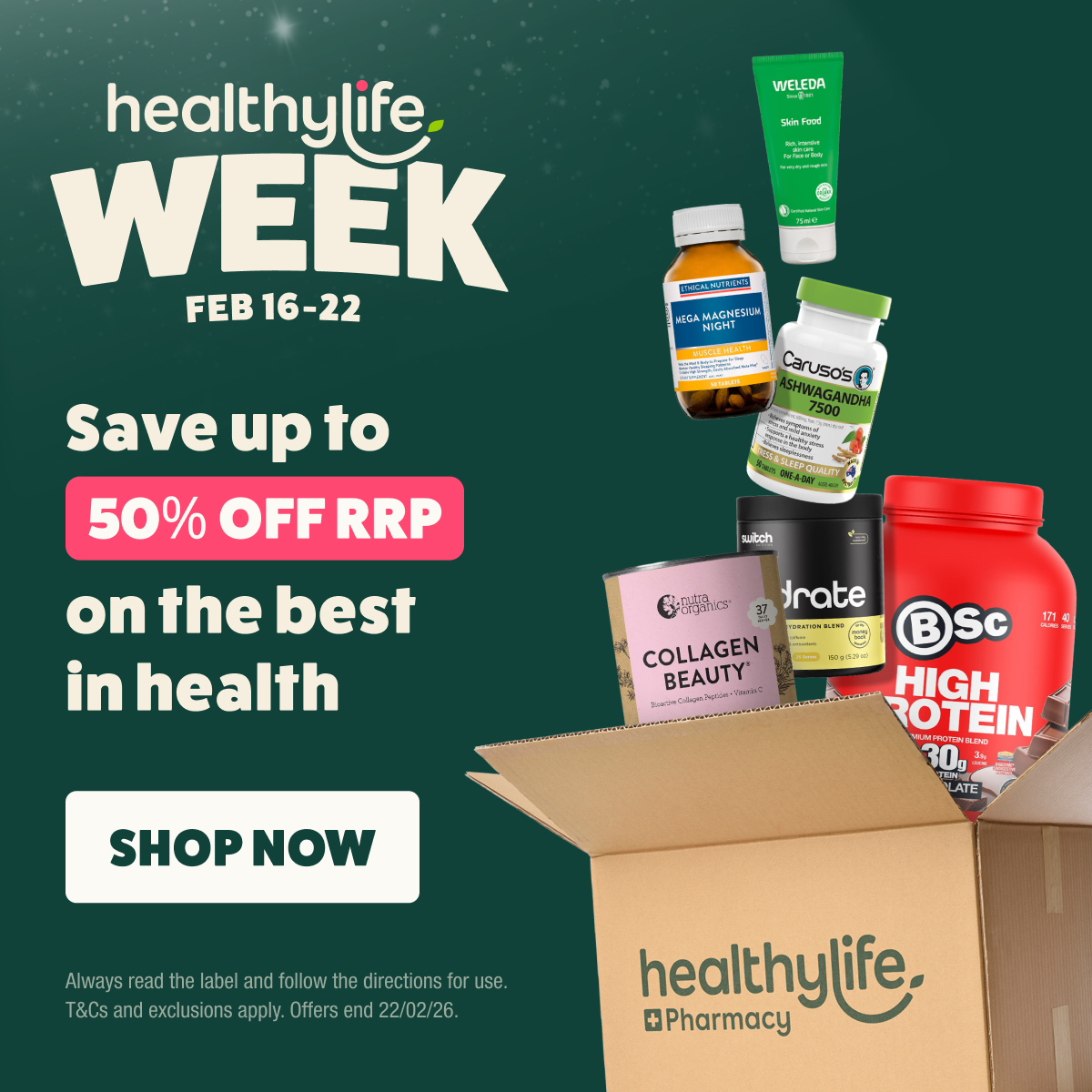 Healthylife Facebook ad