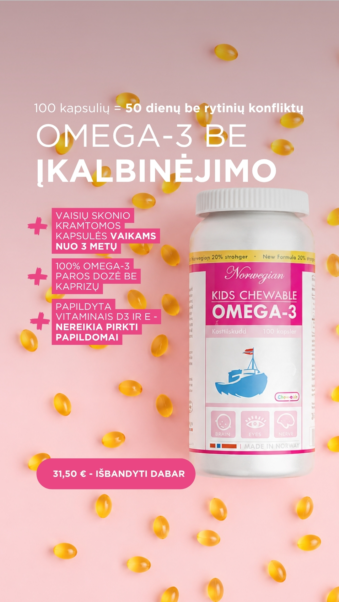 Omegalab.lt Facebook ad